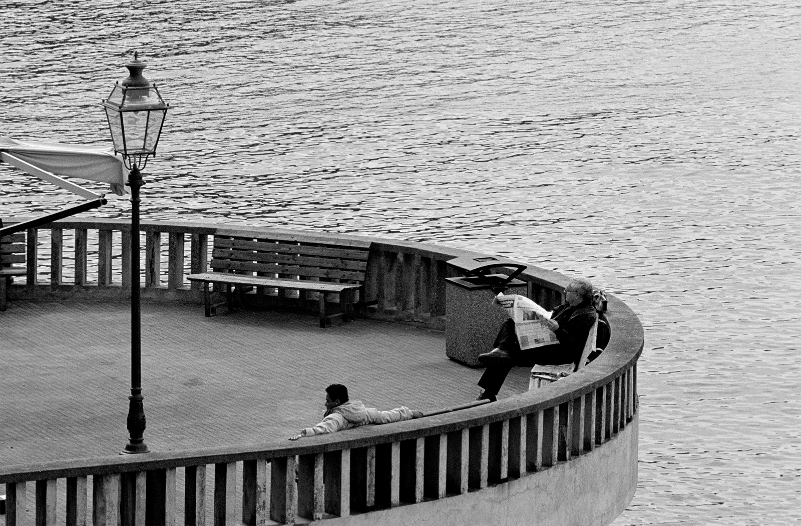 Black and White Tales, Print 42 by Luigi Barbano