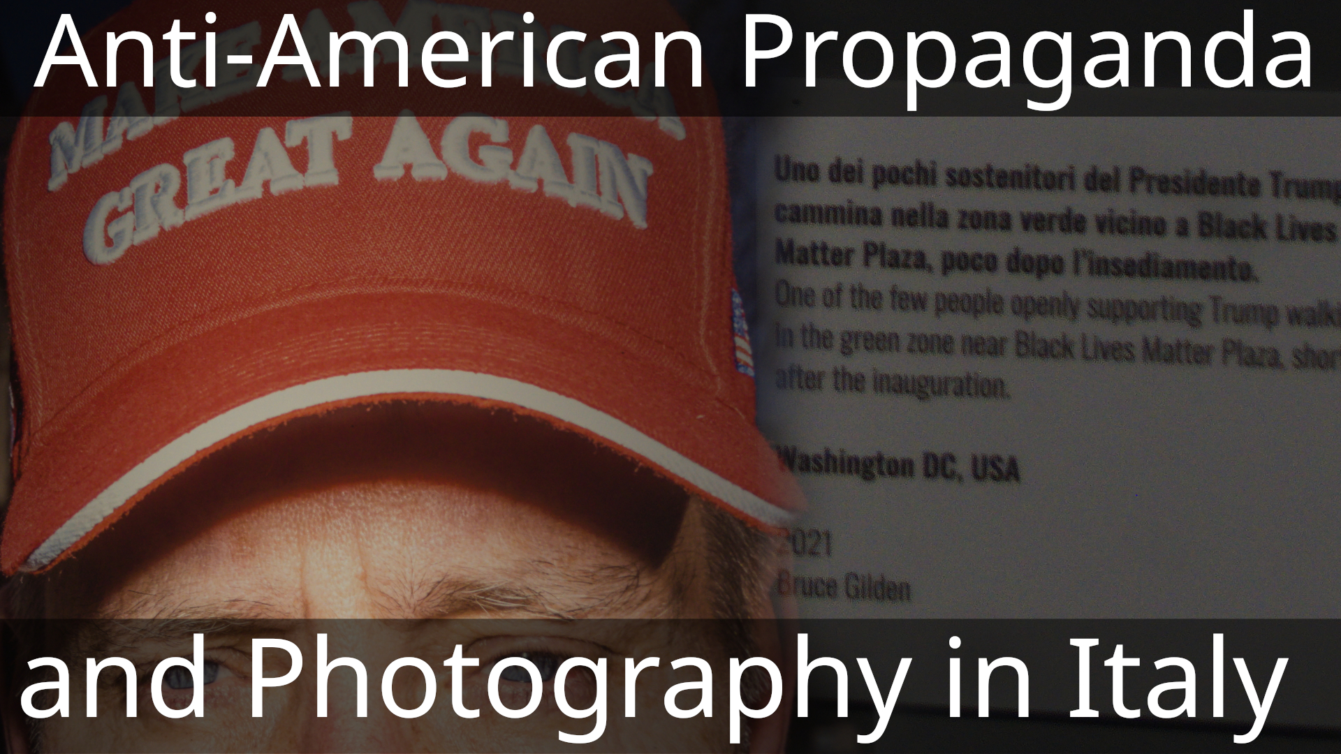 Photography and anti-American propaganda